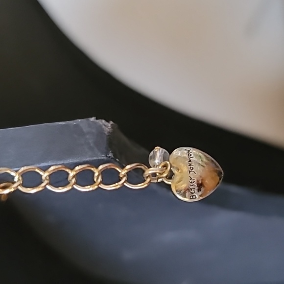 Vintage! BETSEY JOHNSON Hollywood Glam Leopard / Tiger Jewel Head Necklace. - Picture 8 of 9